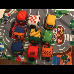 Melissa and Doug take-along town play mat.